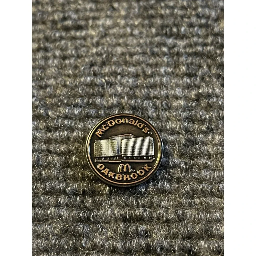 McDonald’s Corporate Oakbrook Employee Lapel Hat Pin